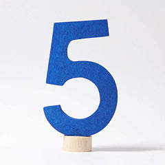 Grimms Birthday and Advent Ring Decoration - Standard Number 5