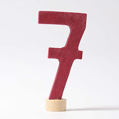 Grimms Birthday and Advent Ring Decoration - Standard Number 7