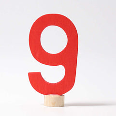 Grimms Birthday and Advent Ring Decoration - Standard Number 9