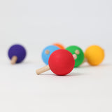 Grimms Set of 6 Rainbow Spinning Tops