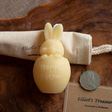 HappyEasterBunnyPureBeeswaxCandle_DragonflyToys