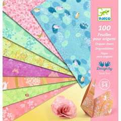 Haru 100 Origami Sheets by Petit Pan
