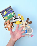 Hey Diddle Diddle Finger Puppet Set, Dragonfly Toys 