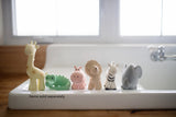 Hippo Rubber Teether Rattle & Bath Toy