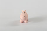 Hippo Rubber Teether Rattle & Bath Toy