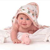 Hippo Rubber Teether Rattle & Bath Toy