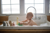 Hippo Rubber Teether Rattle & Bath Toy