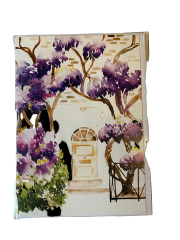 Greeting Card - Watercolour Floral Urban Plant - Inga Buividavice -