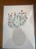 Greeting Card - Flowers in Vase -  Jess Racklyeft  - Jess Mess
