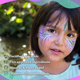 Individual Jars of Face Paint - Yellow