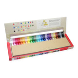 Kitpas Medium Stick Rice Wax Crayons 24 Colours