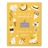Birthday Card – Of All The Wonderful Things In The World …