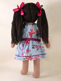 Large Steiner Doll Dark Brown Haired Dragonfly Toys 