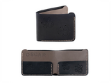 Leather Crafting Kit “Wallet” Burgundy/Rose