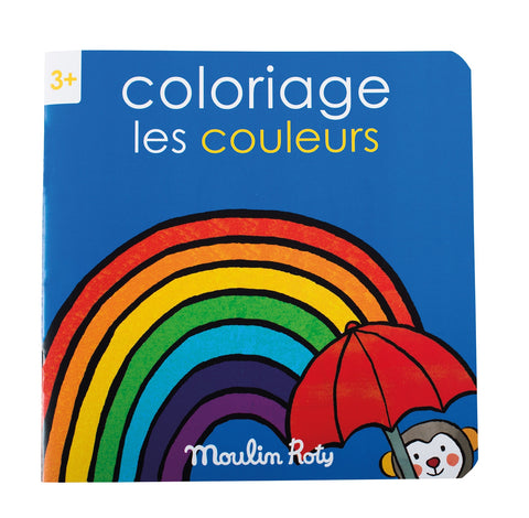Les Popipop colours colouring book (French/English)