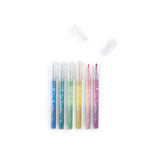 Les Rosalies 6 glitter felt pens