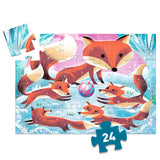 Little Fox 24pc Silhouette Puzzle