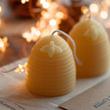 Mini Beehive Pure Beeswax Candle