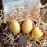 Mini Easter Eggs Pure Beeswax Candles