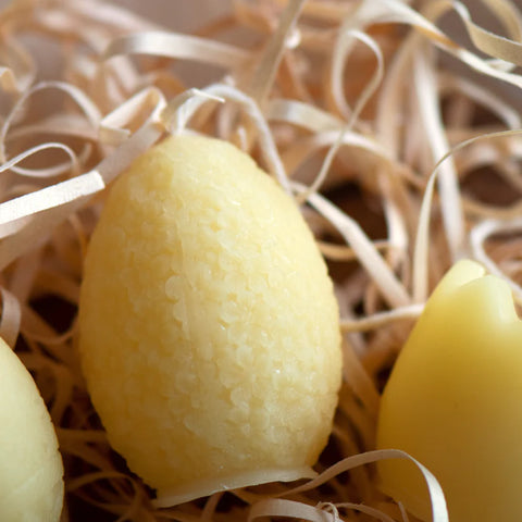 Mini Easter Eggs Pure Beeswax Candles
