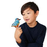 Mini Common Kingfisher Finger Puppets