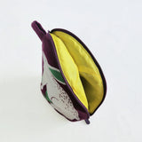 Morita MiW Gusseted Pouch, Rabbits in the Plains Flowers