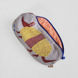 Morita MiW Pouch, Armadillo and pill bug in Grey