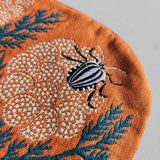 Morita MiW Pouch,  Flowers and Stinkbugs in Orange, Dragonfly Toys 