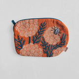 Morita MiW Pouch,  Flowers and Stinkbugs in Orange, Dragonfly Toys 