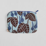 Morita MiW Pouch,  Flowers and Weewils in Blue