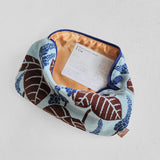 Morita MiW Pouch,  Flowers and Weewils in Blue