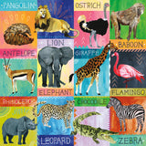 Mudpuppy 500 Pc Puzzle - Painted Safari