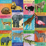 Mudpuppy 500 Pc Puzzle - Painted Safari