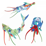Clixo Designer Pack Ocean Creatures, Dragonfly Toys