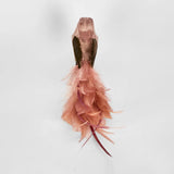 Christmas Tree Decorations - Olsern Clip on Bird Pink