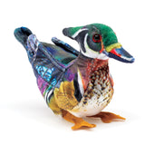 Mini Wood Duck Finger Puppets