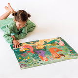 Petit Collage Floor Puzzle - Mermaid Friends Multi-Coloured