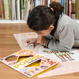 Poppik Educational Human Body Poster + 49 Stickers the Human Body