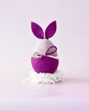 Purple Easter Egg Cover with Bunny Ears, Dragonfly Toys 