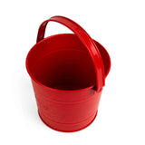 Red Metal Bucket