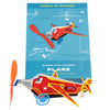 Rex London Make Your Own Rubber Band Powered Plane, Dragonfly Toys