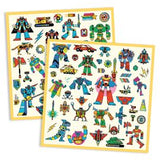 Djeco Robot 160 Stickers DJ9276