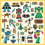 Djeco Robot 160 Stickers DJ9276