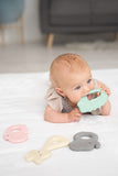 Rubber Crocodile Flat Teether -Boxed