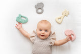Rubber Crocodile Flat Teether -Boxed