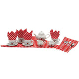 Schylling Ladybug Tea Set, Dragonfly Toys 