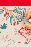 Scribble Mat Reusable Colouring Portable Mat - Baby Australian Animals