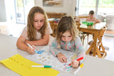 Scribble Mat Reusable Colouring Portable Mat - In the Garden