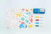 Scribble Mat Reusable Colouring Portable Mat - Under the Sea