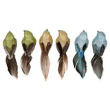 Christmas Tree Decorations - Shishi Clip on Bird Assorted Colours